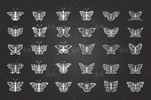 30 Set Butterflies Line Art: A Versatile Tool for Creatives and Professionals