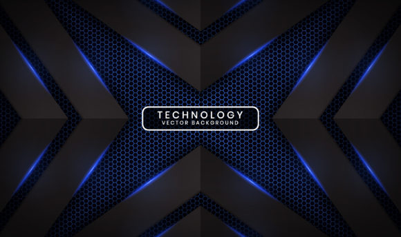 Abstract Technology Background: A Modern Design Solution for Digital and Print Projects