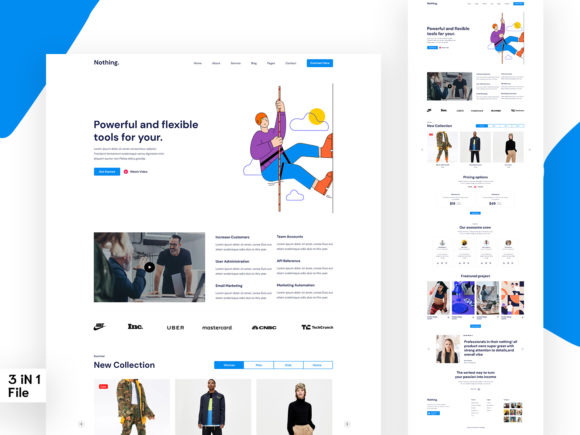 Agency Landing Page KIT: A Comprehensive Tool for Modern Web Design