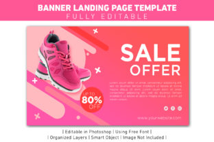 Banner Sale Offer Violet Modern Template