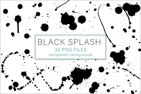 Black Splash Bundle: A Versatile Collection for Creative Projects