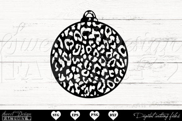 Cheetah Christmas Ball: A Trendy and Versatile Digital Design