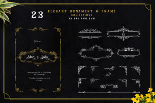 Classic Ornament Element: A Versatile Design Resource