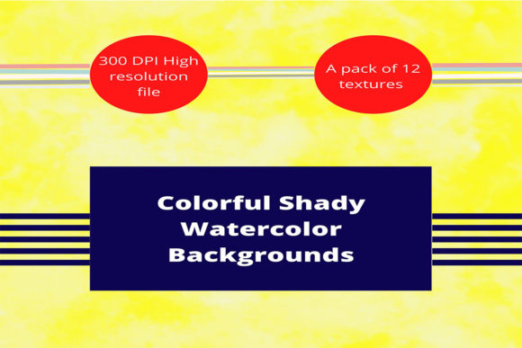 Colorful Shady Watercolor Textures
