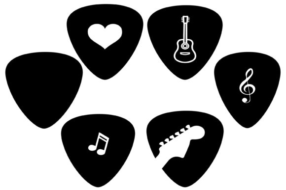Guitar Pick Clipart: A Versatile Tool for Creators and Designers