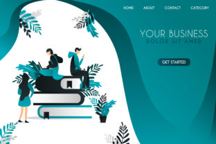 Illustration Concepts of Education and Vector Graphic Elements