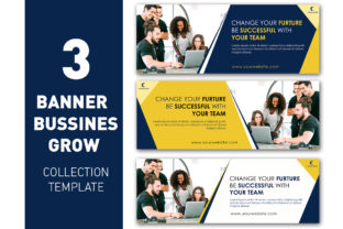 Modern Banner Company with Team Template: A Versatile Tool for Every Business