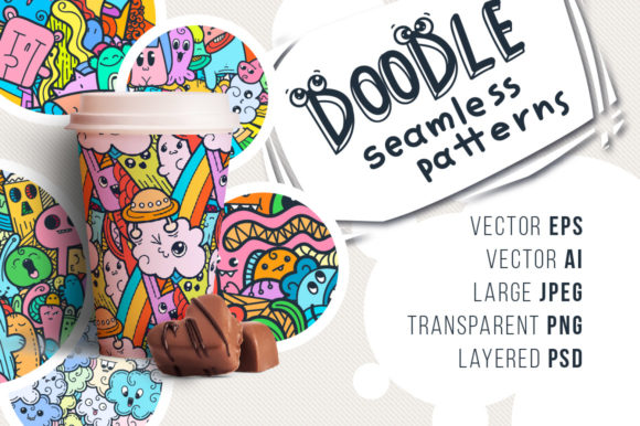 Monster Doodle Patterns