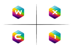 Wxc1 Hexagon Mosaic Logo: A Modern Approach to Brand Identity